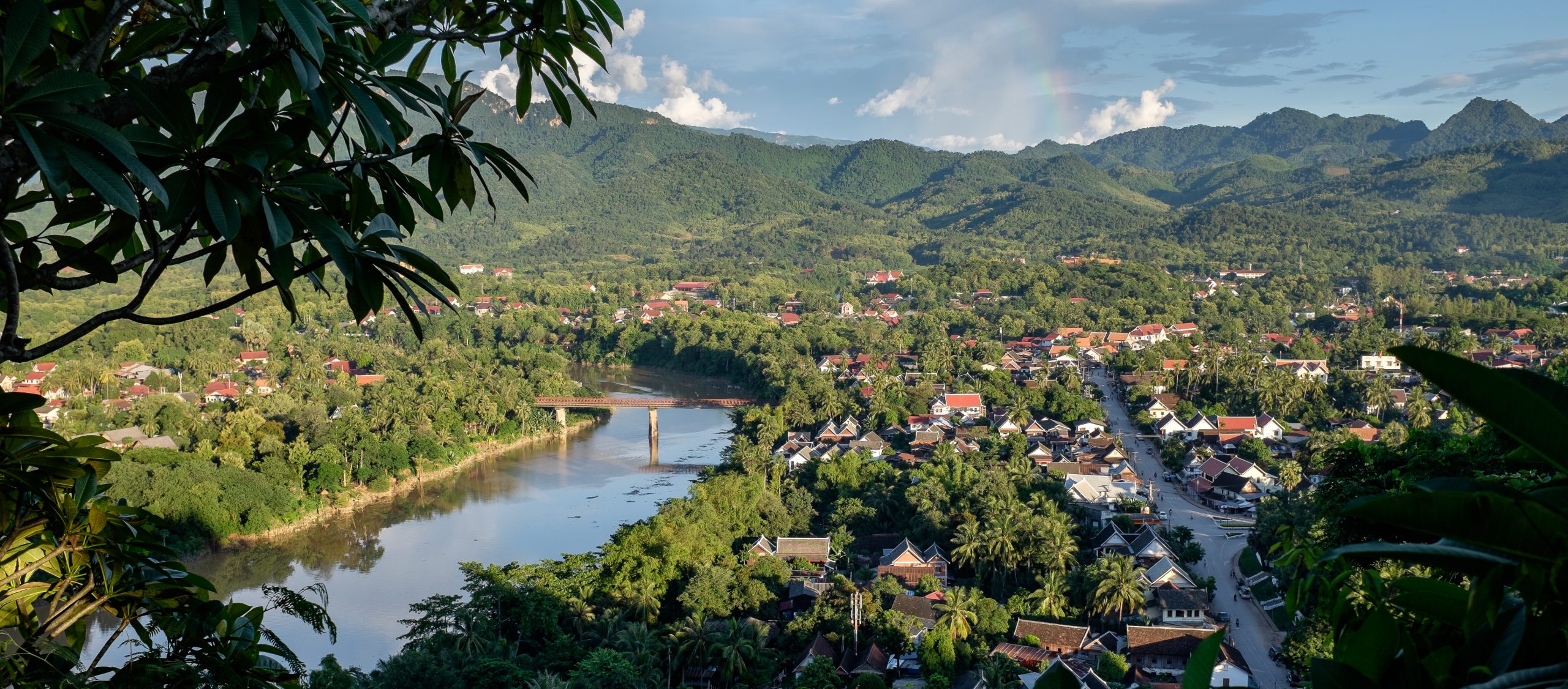 Luang Prabang from Mount Phousi viewpoint