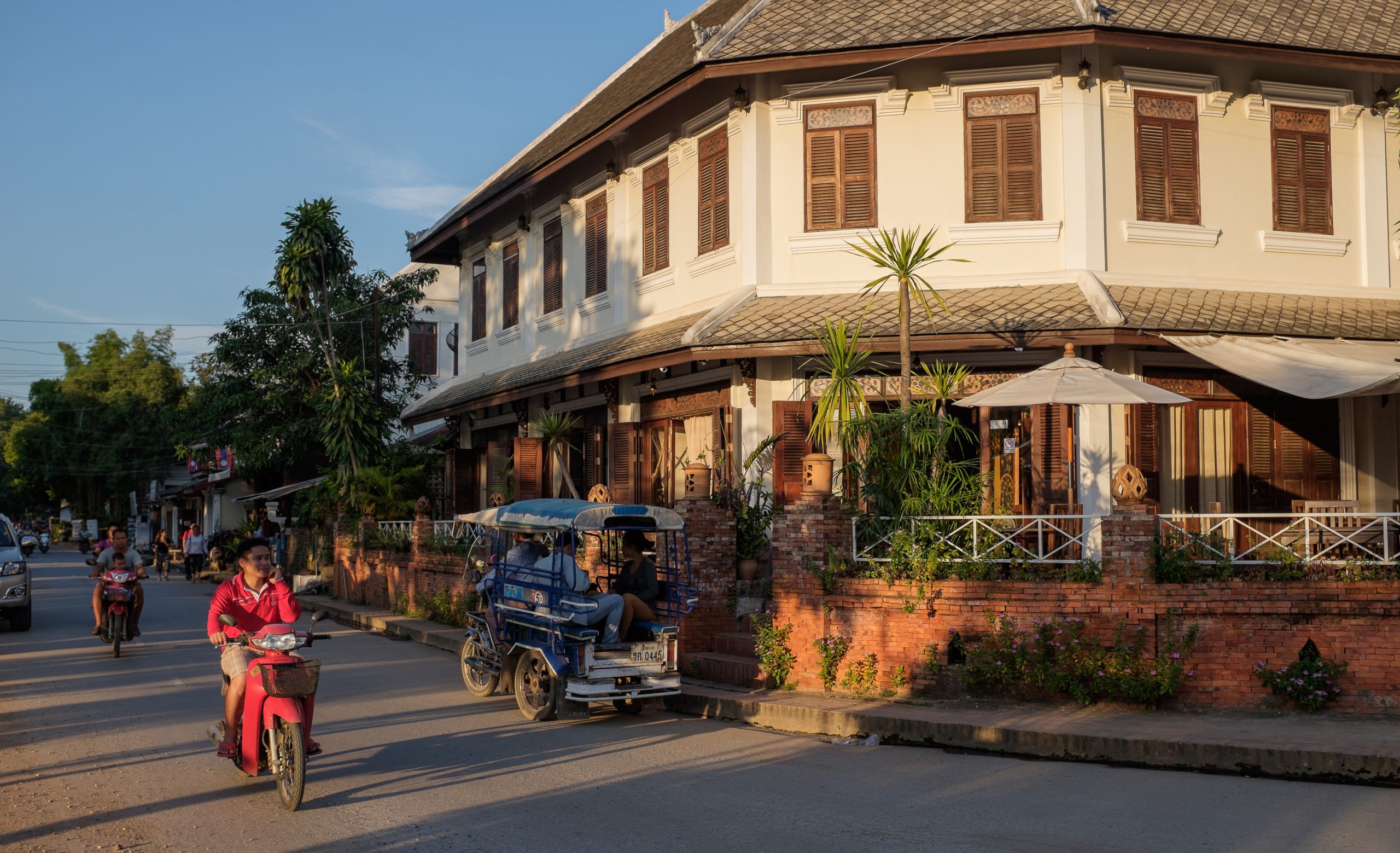 Street scene in Luang Prabang