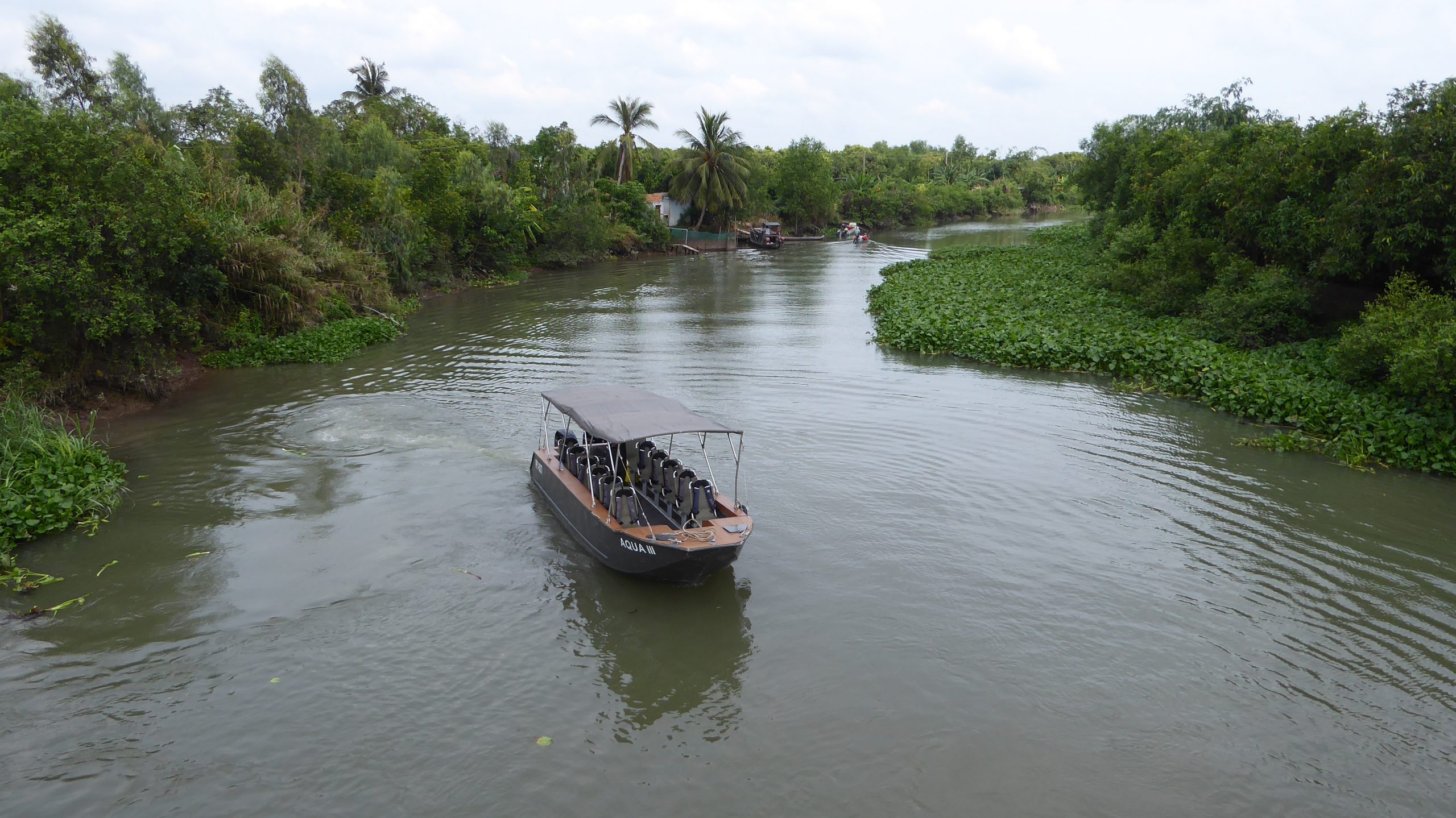 Aqua Mekong Skiff in the Mekong Delta