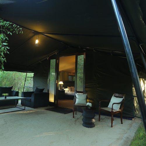 Terrace, Luxury Tent, Leopard Trails Wilpattu