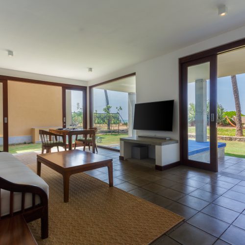 Living area, Duplex Pool Villa