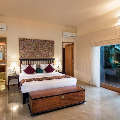 Junior Suite bedroom, Kings Pavilion, Kandy